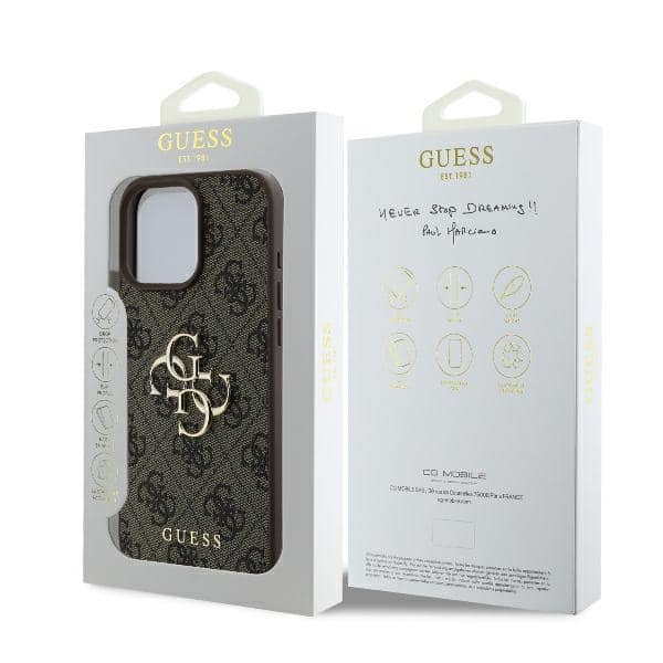 Guess 4G - θήκη για Apple iPhone 16 Pro Max - Καφέ - Image 8