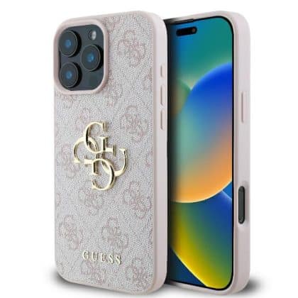 Guess 4G Big Logo - θήκη για Apple iPhone 16 Pro Max - Ροζ