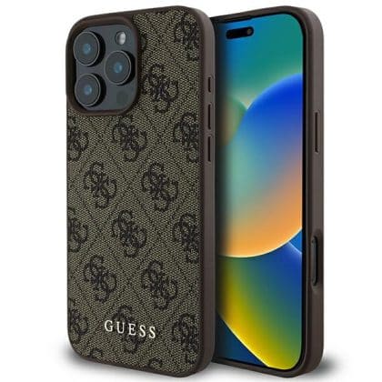 Guess Classic - θήκη για Apple iPhone 16 Pro Max - Καφέ