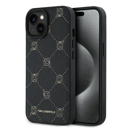 Karl Lagerfeld Magsafe Karl Heads - θήκη για Apple iPhone 15 Plus - Μαύρο