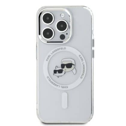 Karl Lagerfeld KLHMP16LHLSKCH - θήκη για Apple iPhone 16 Pro - Λευκό