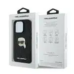 Karl Lagerfeld Monogram Karl Head Pin - θήκη για Apple iPhone 16 Pro - Μαύρο - Image 8