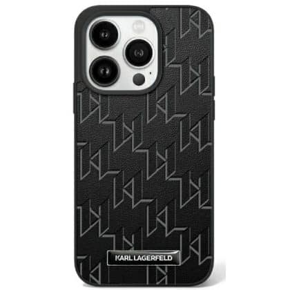 Karl Lagerfeld Hot Stamp Magsafe - θήκη για Apple iPhone 16 Plus - Μαύρο
