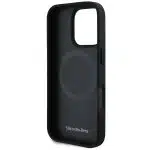 Mercedes MB Blue Line Leather MagSafe - θήκη για Apple iPhone 16 Pro Max - Μπλε - Image 7