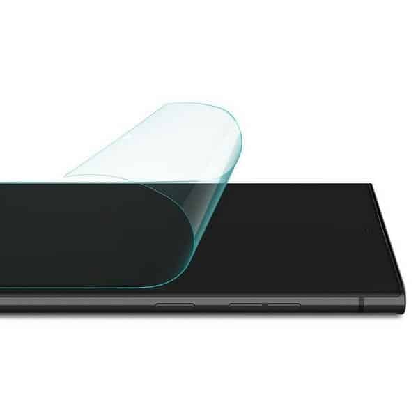 Spigen Προστασία οθόνης Neo Flex Sam S908 S22 Ultra 2τμχ εφαρμογή σε υγρή κατάσταση AFL04137 - Image 6