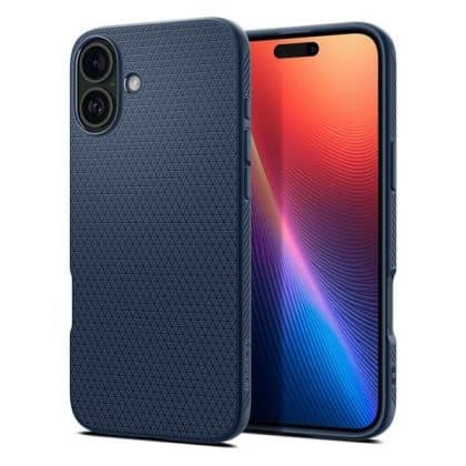 Spigen Liquid Air - θήκη για Apple iPhone 16 - Μπλε