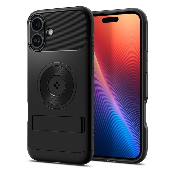 Spigen Slim Armor - θήκη για Apple iPhone 16 - Μαύρο - Image 2