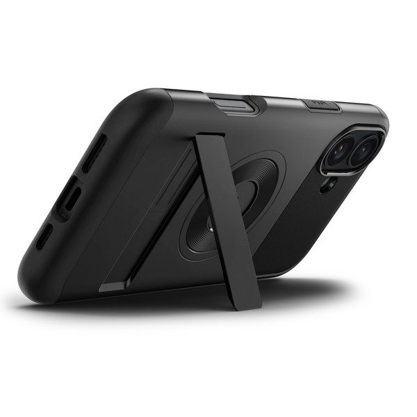 Spigen Slim Armor - θήκη για Apple iPhone 16 - Μαύρο - Image 4