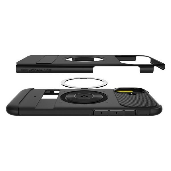 Spigen Slim Armor - θήκη για Apple iPhone 16 - Μαύρο - Image 8
