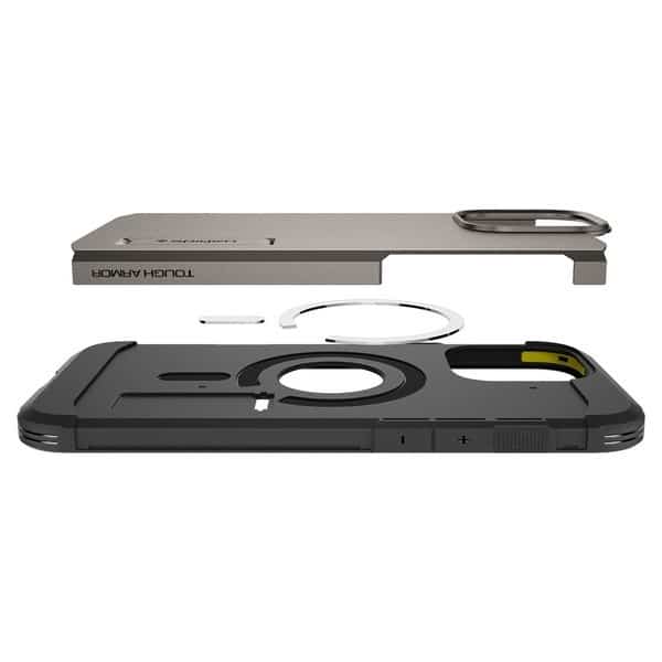 Spigen Tough Armor - θήκη για Apple iPhone 16 Pro Max - Γκρι - Image 7