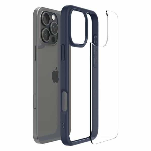 Spigen Ultra Hybrid - θήκη για Apple iPhone 16 Pro Max - Μπλε - Image 9