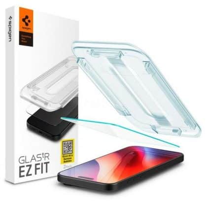 Spigen Glas.TR iPhone 16 Pro 6.3" "EZ FIT" διαφανές γυαλί σκληρυμένο AGL07935