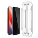 Spigen Glas.TR iPhone 16 Pro Max 6.9" "EZ FIT" 2 τεμ. προστατευτικό γυαλί ιδιωτικό AGL07908 - Image 3