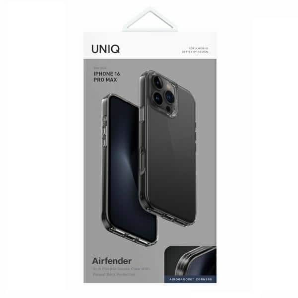 UNIQ Air Fender - θήκη για Apple iPhone 16 Pro Max - Γκρι - Image 4