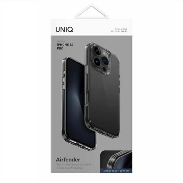 UNIQ Air Fender - θήκη για Apple iPhone 16 Pro - Γκρι - Image 4