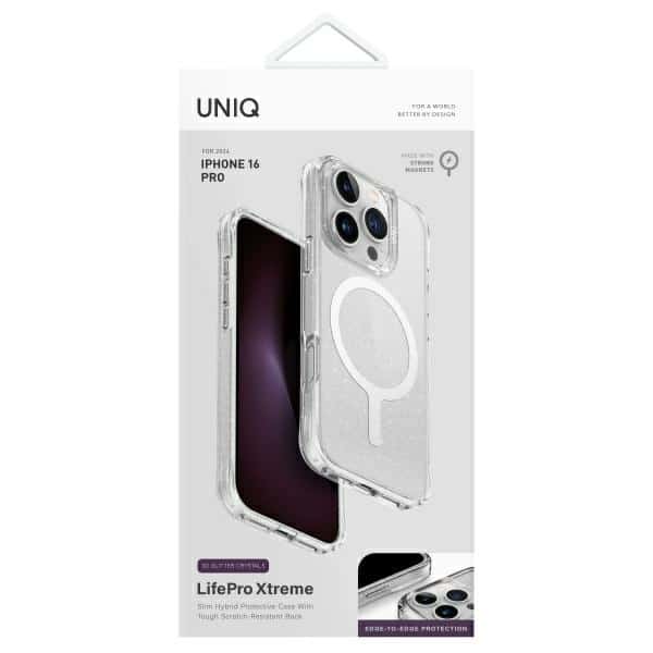 UNIQ LifePro Xtreme - θήκη για Apple iPhone 16 Pro - Διάφανο - Image 4