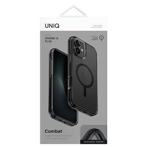 UNIQ Combat Magclick - θήκη για Apple iPhone 16 Plus - Μαύρο - Image 4