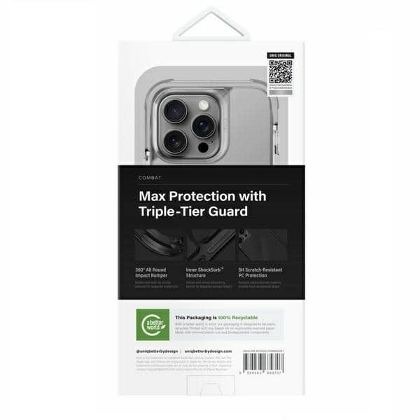 UNIQ Combat Magclick - θήκη για Apple iPhone 16 Pro - Γκρι - Image 5
