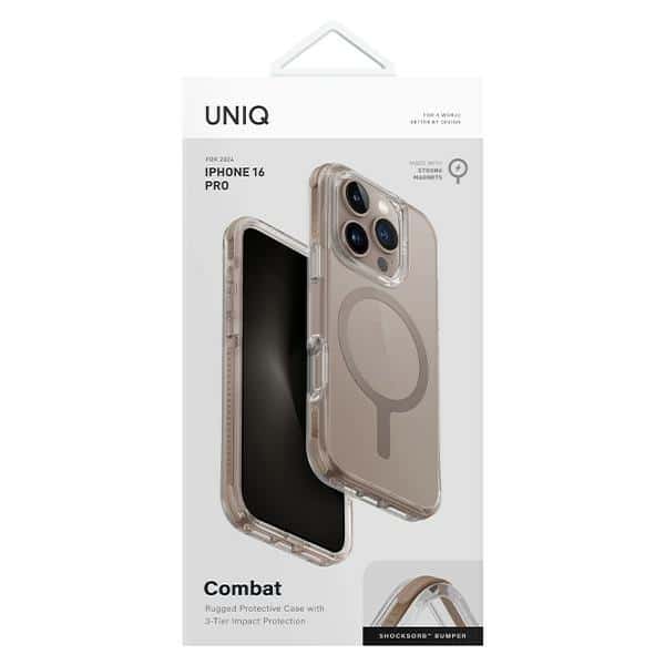 UNIQ Combat - θήκη για Apple iPhone 16 Pro - Χρυσό - Image 4