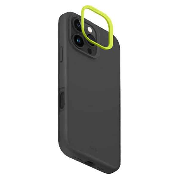 UNIQ Lino Hue - θήκη για Apple iPhone 16 Pro Max - Μαύρο - Image 4