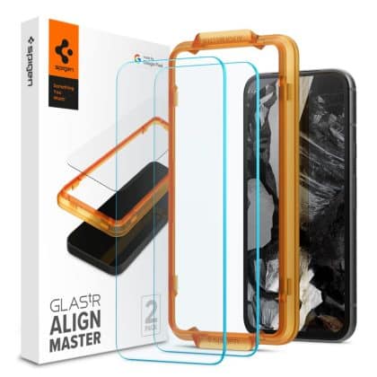 Spigen Alm Glas.tr 2-pack Google Pixel 8A διαφανές προστατευτικό γυαλί