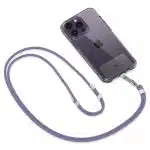 Spigen σετ λουράκι κινητού universal crossbody & wrist σκούρο μωβ - Image 5
