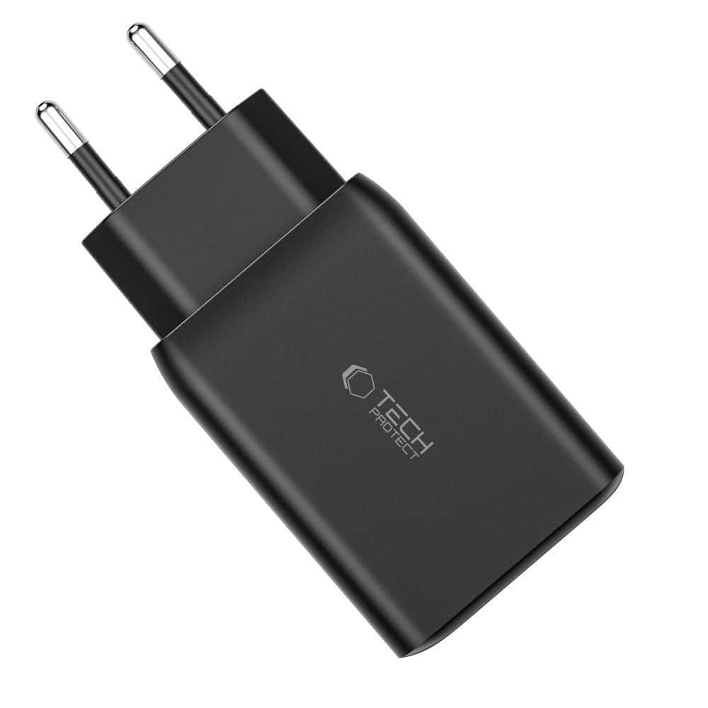 Tech-Protect C65W φορτιστής 3 θυρών PD65W/QC3.0 λευκός - Image 5