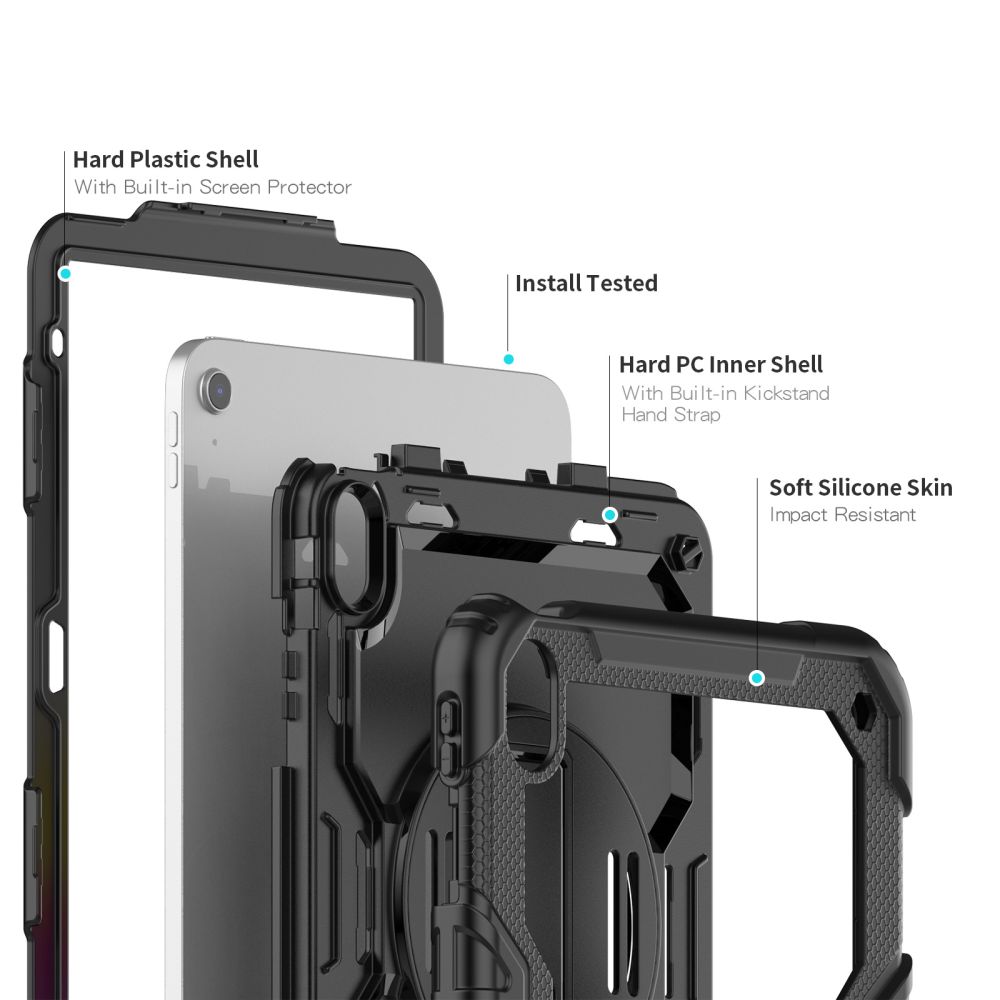 Tech-Protect Solid360 iPad 10.9” 10 / 2022 / 11” 11 / 2025 μαύρο - Image 10