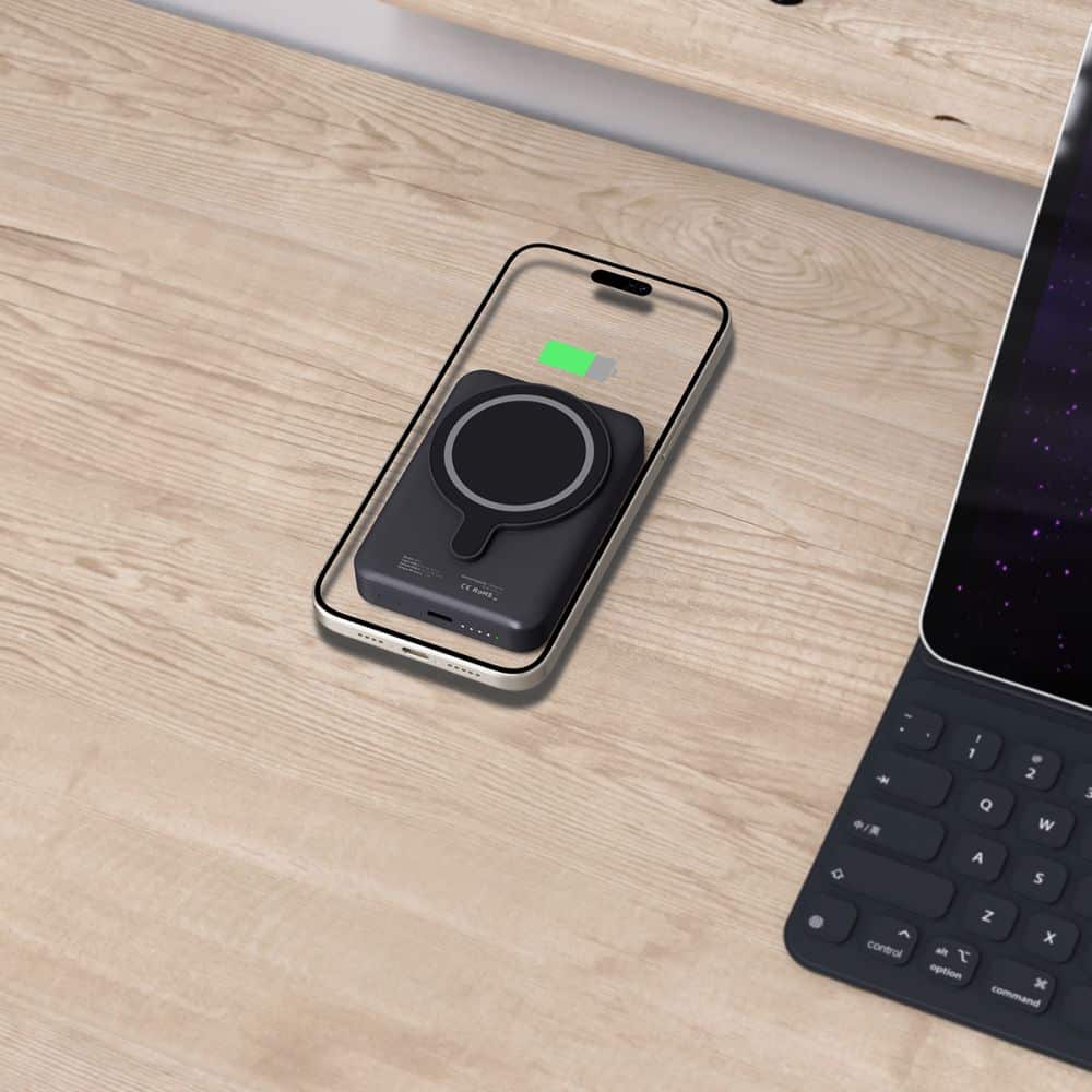 Tech-Protect PB11 Lifemag Magsafe power bank 10000mAh μαύρο - Image 7
