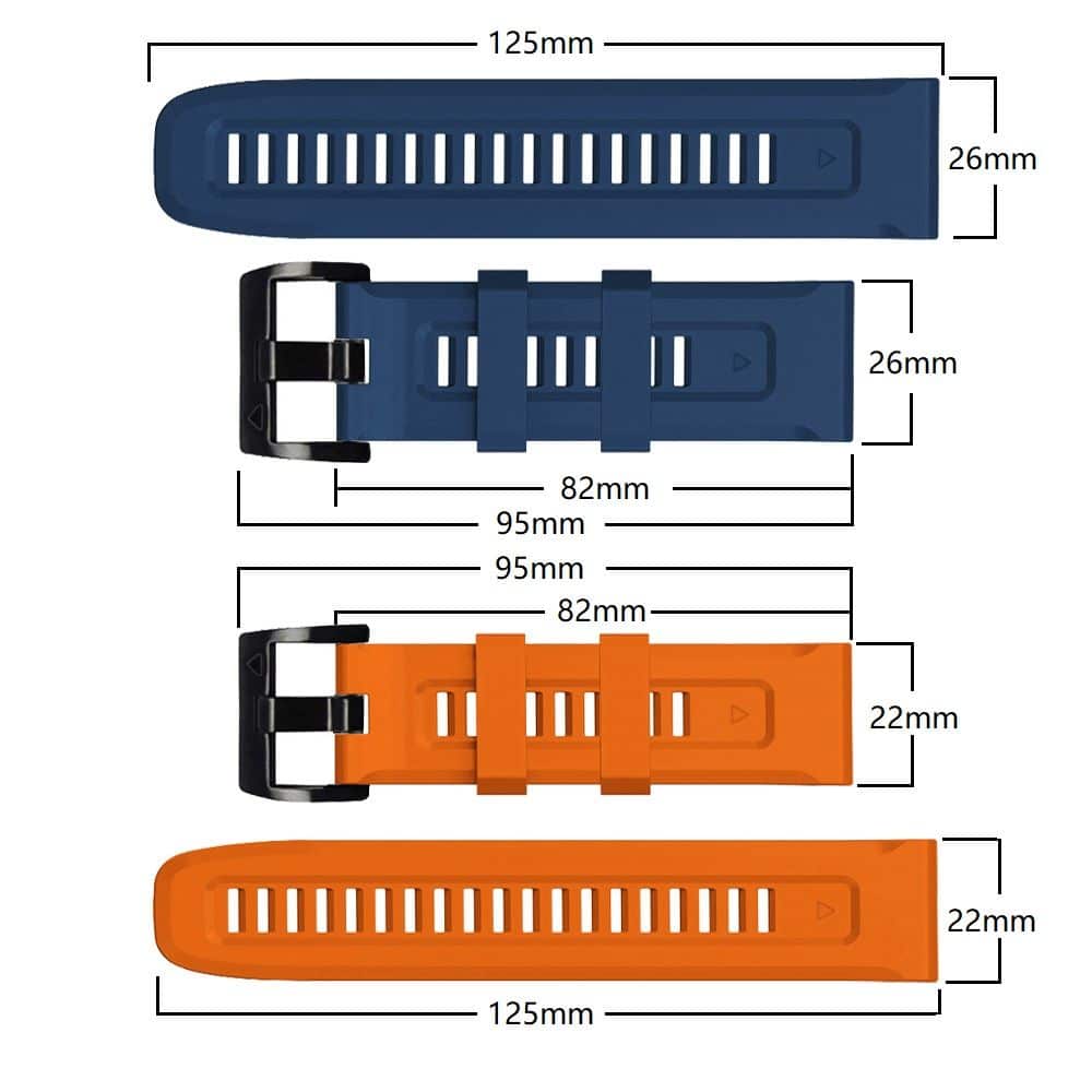 Tech-Protect Iconband Garmin Fenix 5 / 6 / 6 Pro / 7 μαύρο - Image 6