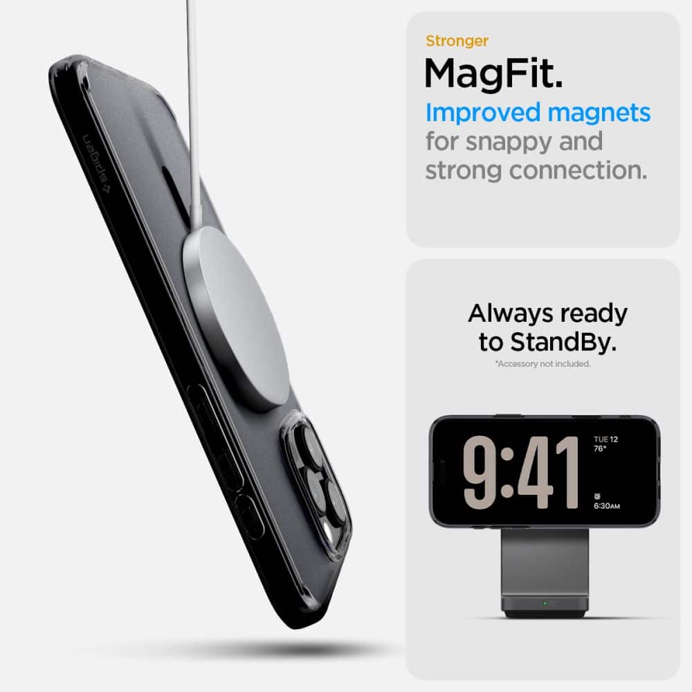Spigen Ultra Hybrid T - θήκη για Apple iPhone 16 Pro Max - Μαύρο - Image 10