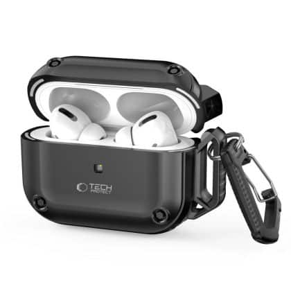 Tech-Protect Rough Hook Apple AirPods Pro 1 / 2 μαύρο