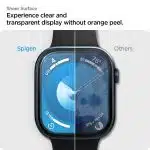 Spigen Hybrid Glass “EZ Fit” 2-Pack Apple Watch 10 (46 MM) διαφανές - Image 10