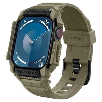 Spigen Rugged Armor Pro - θήκη για Apple Watch 10 / 11 - Κίτρινο