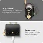Spigen Cyrill Mini Bag Apple AirPods 4 μαύρο - Image 10