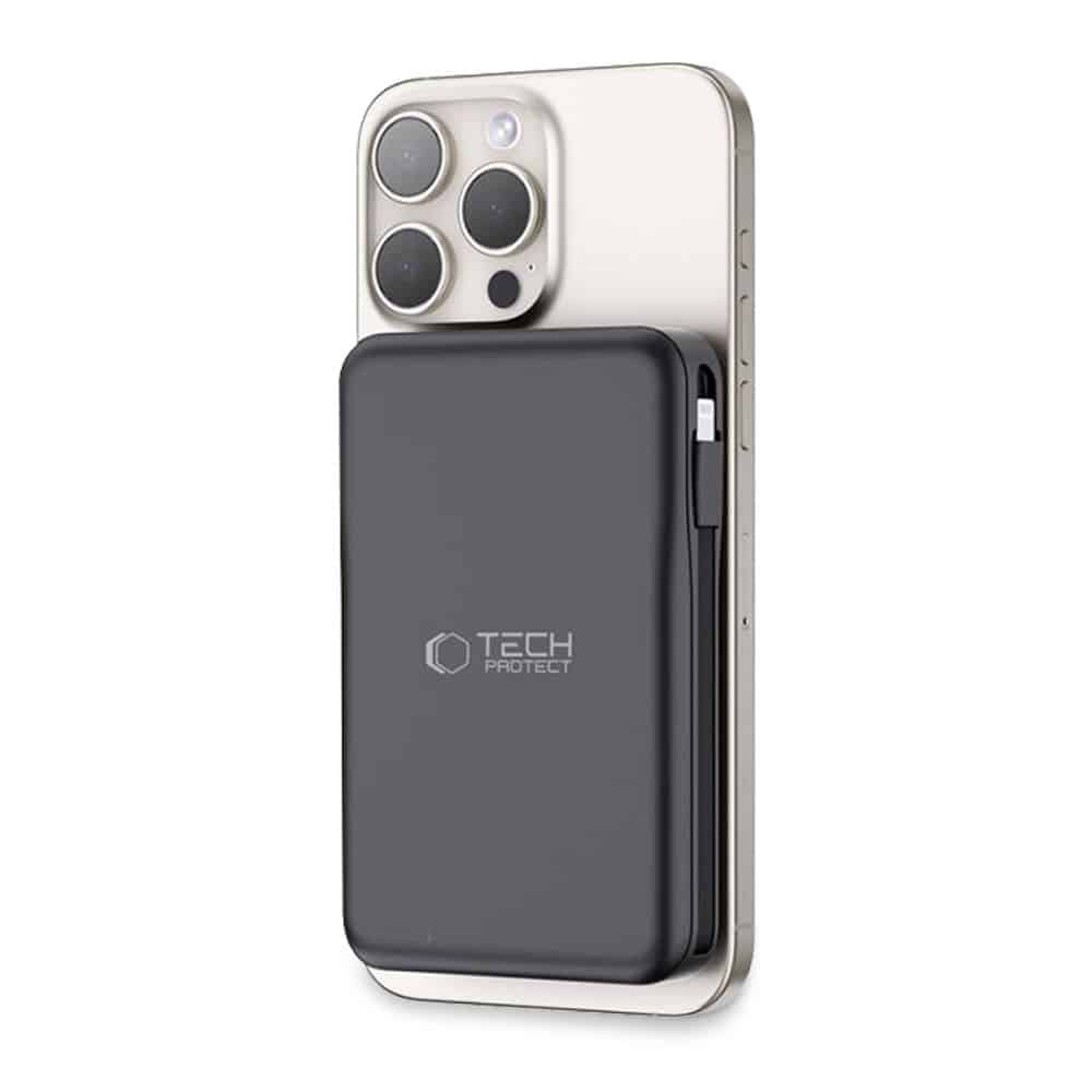 Tech-Protect PB31 Lifemag Magsafe power bank 10000mah μαύρο - Image 3