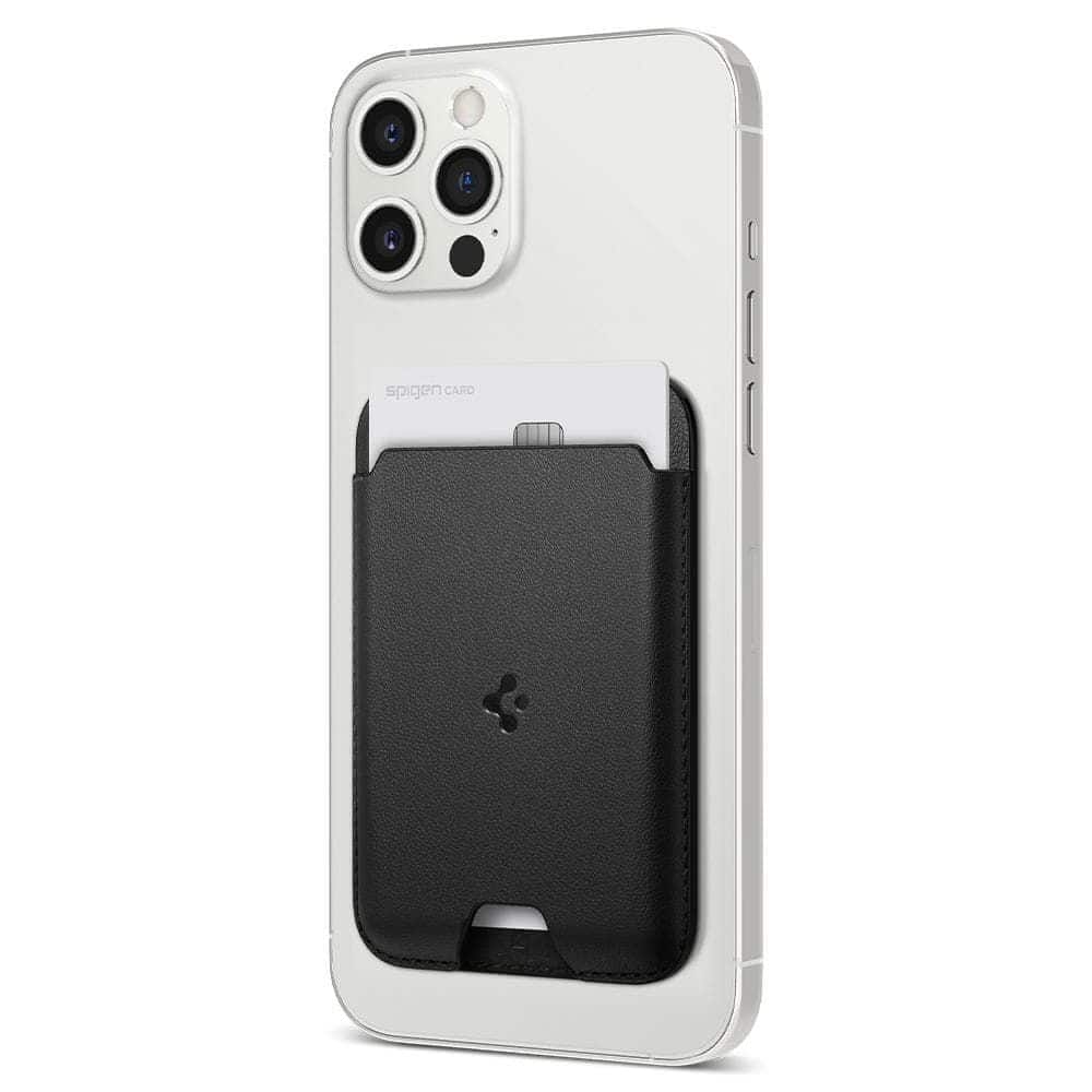 Spigen Valentinus Magsafe universal μαγνητικός θήκη κάρτας μαύρος - Image 2