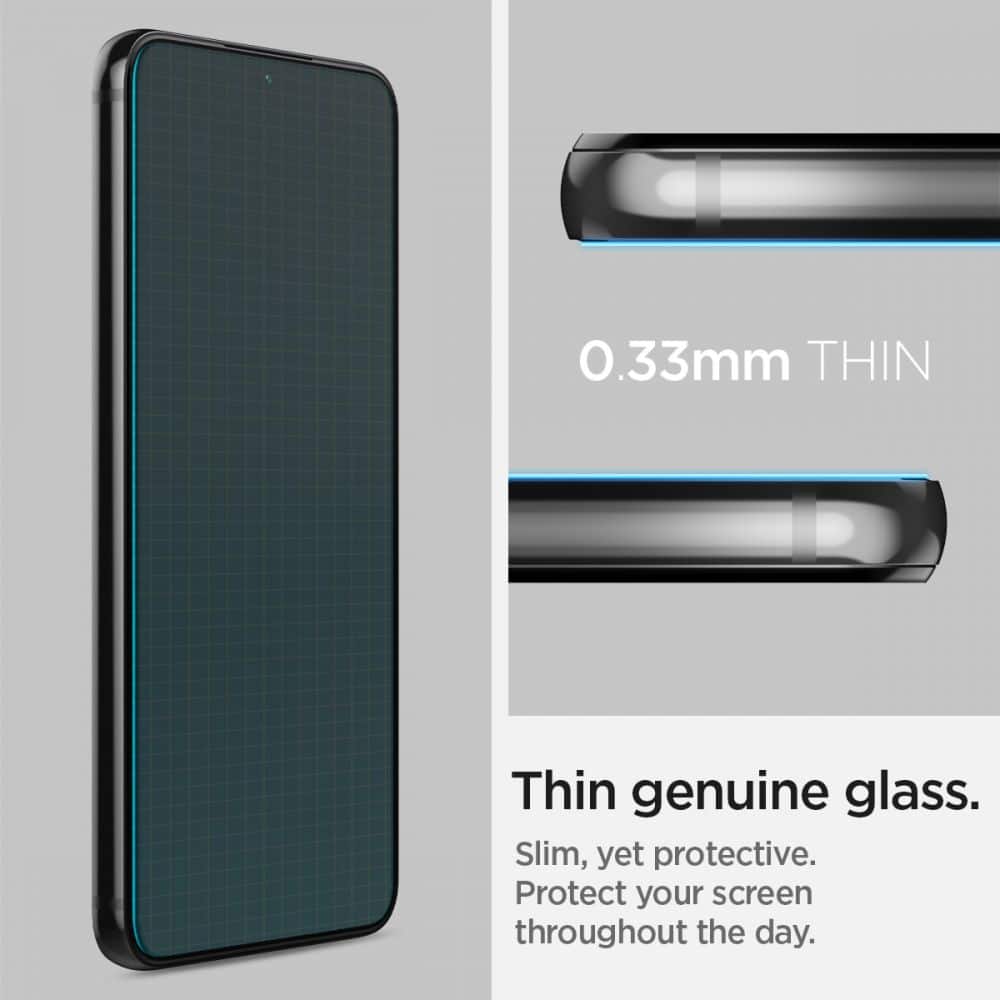 Spigen tempered glass "EZ Fit" 2-pack Galaxy S22 - Image 12
