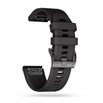 Tech-Protect ομαλή Garmin Fenix 3 / 5X / 3HR / 5X Plus / 6X / 6X Pro / 7X μαύρο