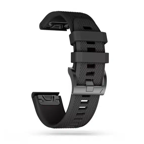 Tech-Protect ομαλή Garmin Fenix 5 / 6 / 6 Pro / 7 μαύρη