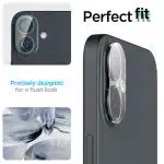 Spigen - Optik.tR Camera Glass (2 pack) - iPhone 16 / iPhone 16 Plus - Clear - Image 11