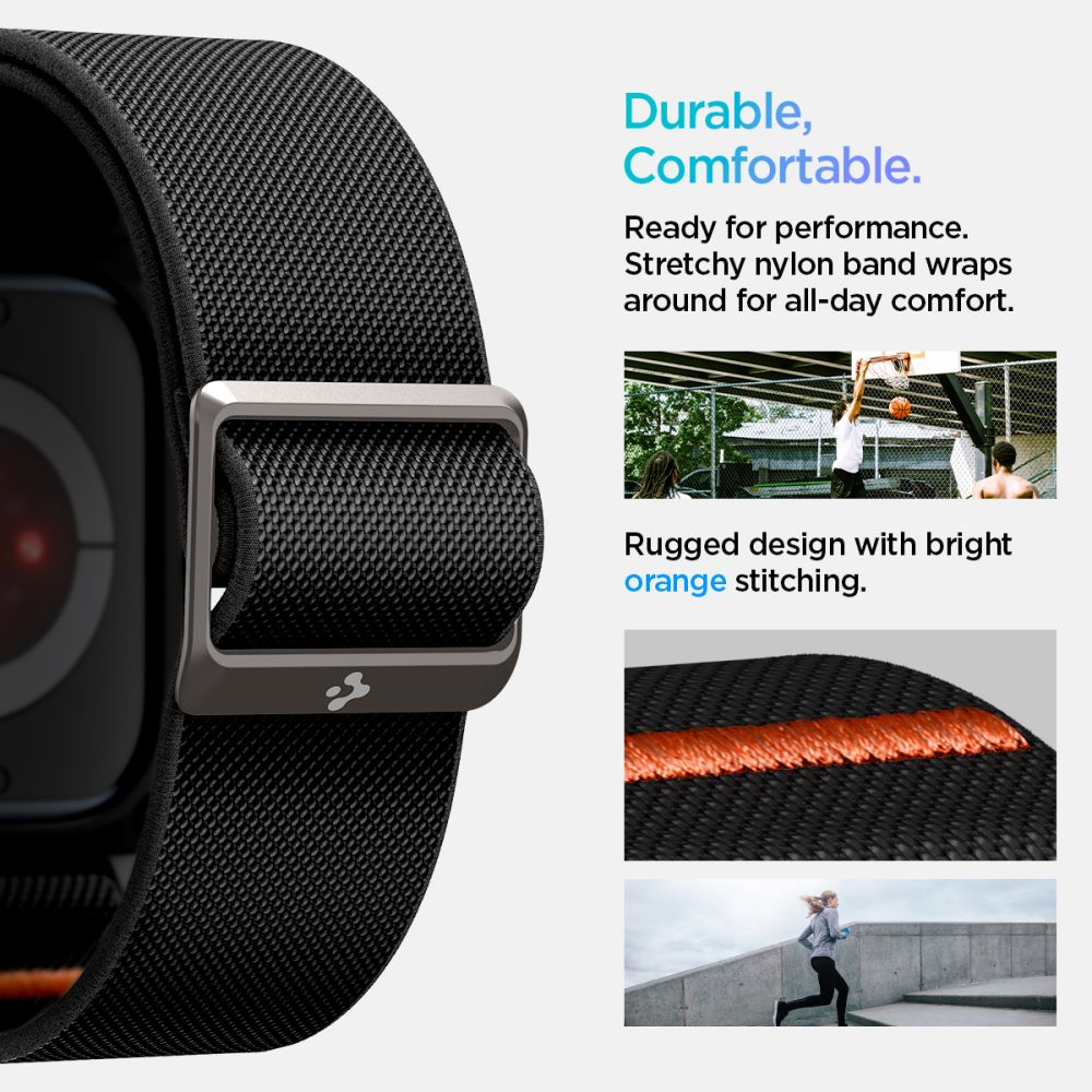 Spigen Lite Fit Pro - θήκη για Apple Watch 10 / 11 - Μαύρο - Image 12