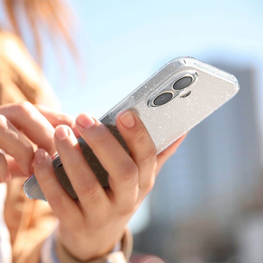 Spigen Liquid Crystal Glitter - θήκη για Apple iPhone 16 - Διάφανο - Image 11