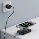 Baseus - Μίνι Power Bank Air (P10059001113-00) - Type-C, Φόρτιση MagSafe, 20W, 10000mAh, με καλώδιο Type-C, 30cm - Μαύρο - Image 6