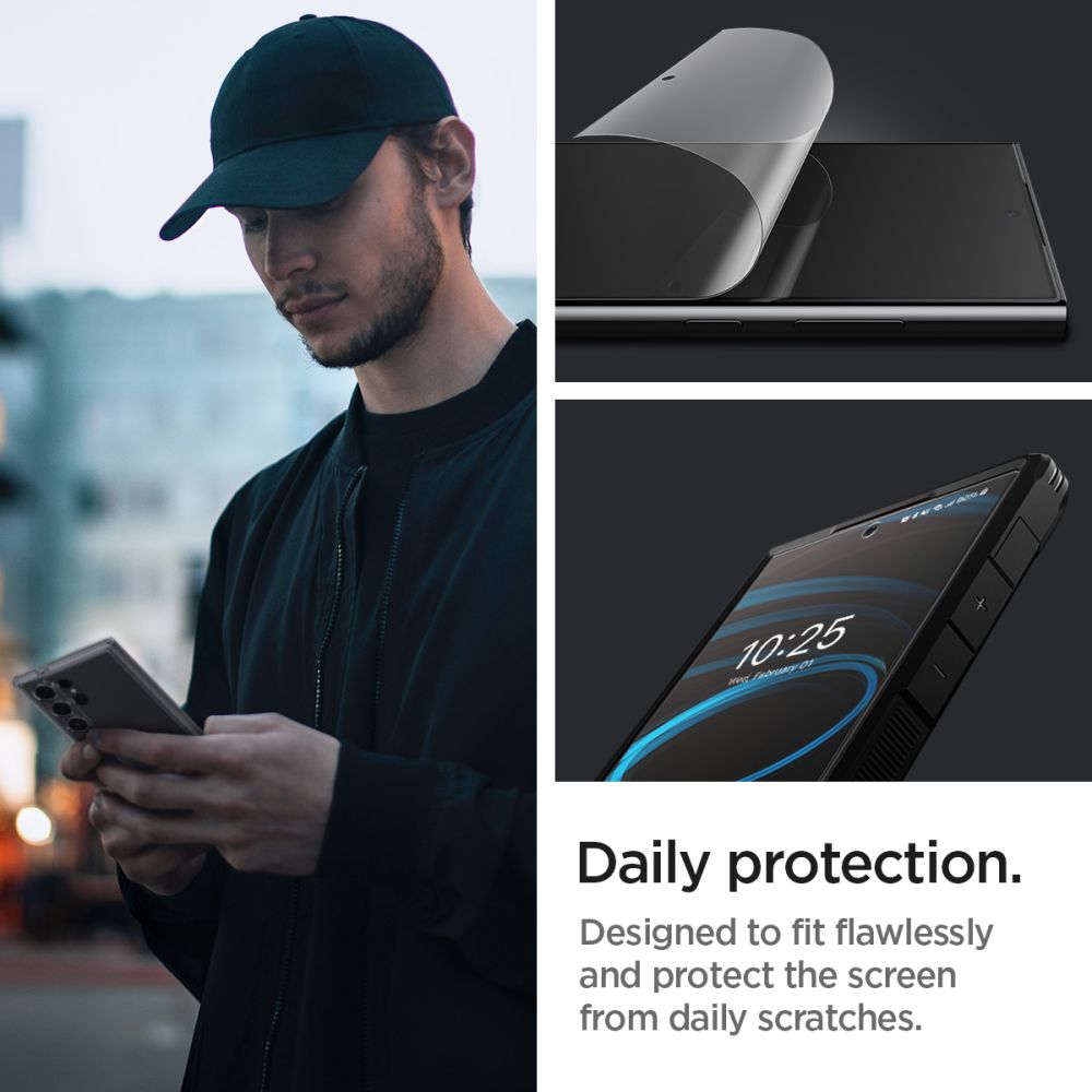 Spigen Μεμβράνη υδρογέλης 2-pack Galaxy S24 Ultra διαφανής - Image 15