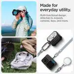 Spigen σετ λουράκι κινητού universal crossbody & wrist μουντ μπλε - Image 12