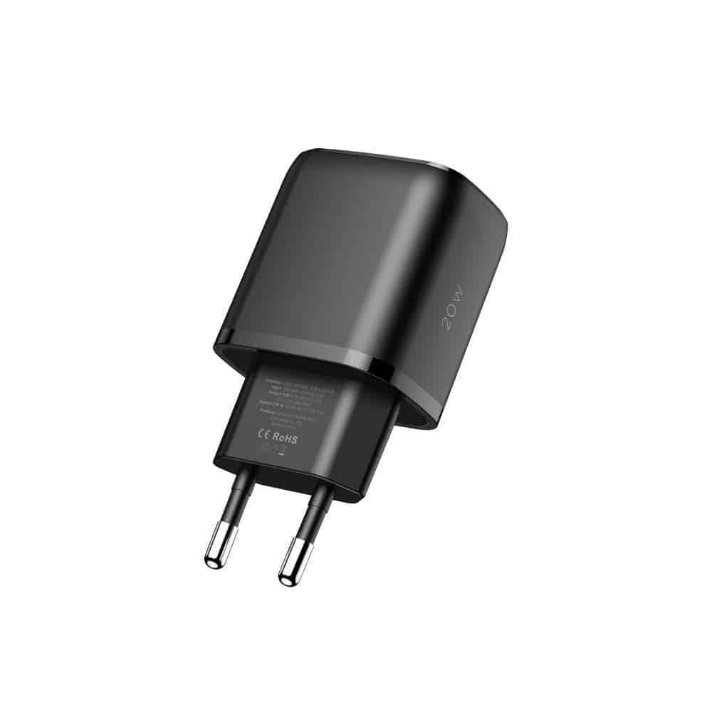 Tech-Protect C20W φορτιστής 2 θυρών PD20W/QC3.0 μαύρος - Image 5