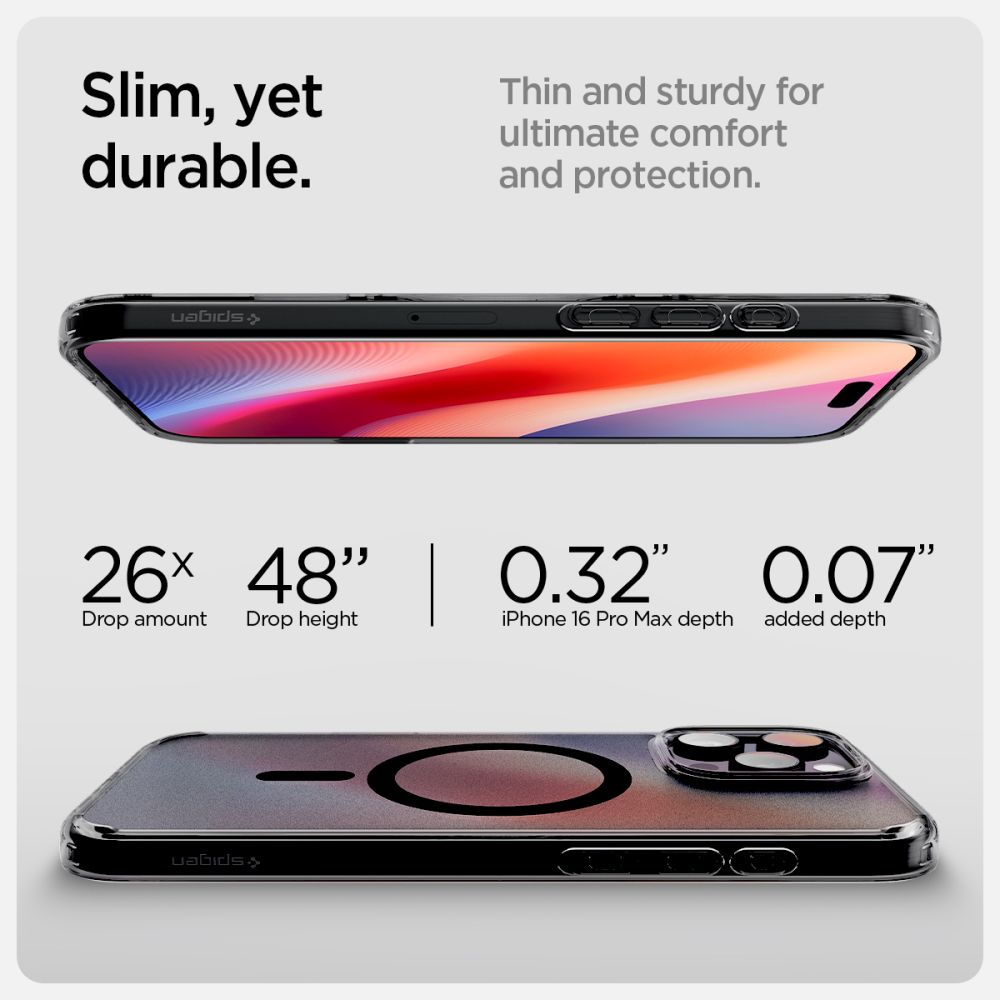 Spigen Ultra Hybrid T - θήκη για Apple iPhone 16 Pro Max - Μαύρο - Image 12