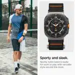 Spigen Durapro Flex Samsung Galaxy Watch Ultra (47 mm) μαύρο - Image 10