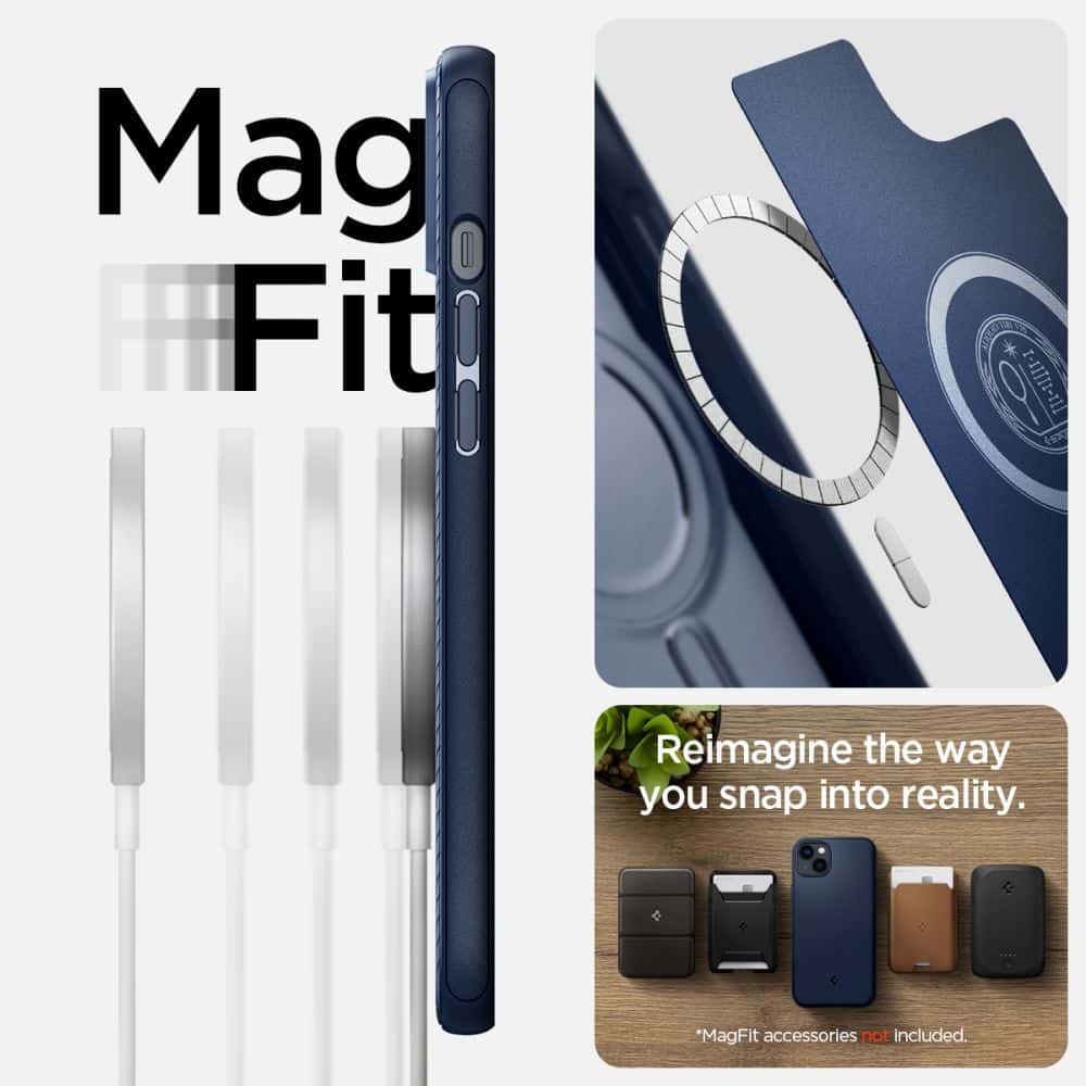 Spigen Mag Armor - θήκη για Apple iPhone 14 Plus - Μπλε - Image 14